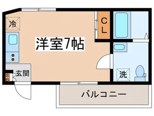 クオリア渋谷本町【5階】の間取り