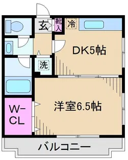 アドレ志茂【2階】の間取り