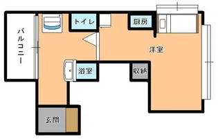 ナチュレ白金【2階】の間取り