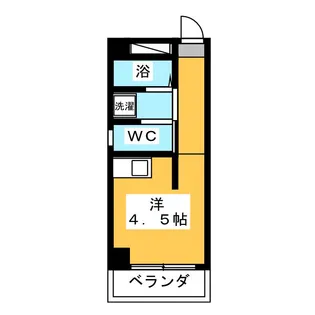 プレスイン神宮【6階】の間取り
