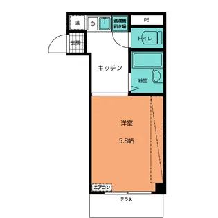 リードシティー八事ビル【1階】の間取り