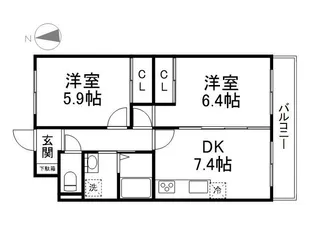 ケイズメゾン春日森【3階】の間取り