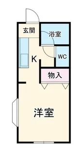 コーポアシュレ沢山【2階】の間取り