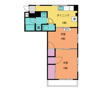 マンション貴【3階】の間取り