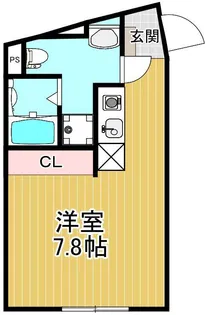 レピュア北千住レジデンスII【1階】の間取り