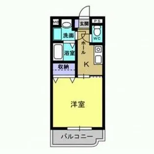 ユーミー ボナール【2階】の間取り
