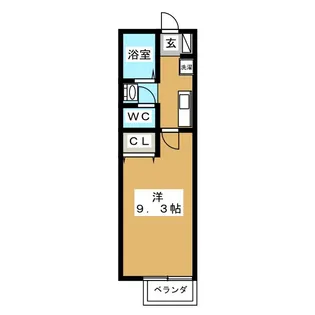 ドメーヌ柏【2階】の間取り