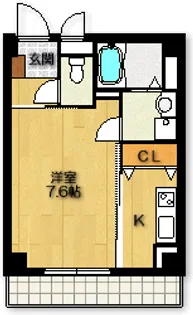 ピエ・タ・テール本山【2階】の間取り