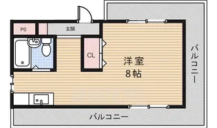 箕面センチュリーロイヤル【5階】の間取り