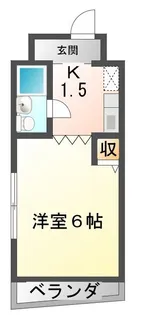 メゾン勝浦【2階】の間取り