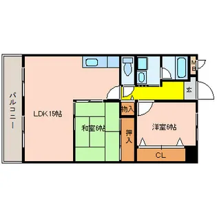 エスペラール【4階】の間取り