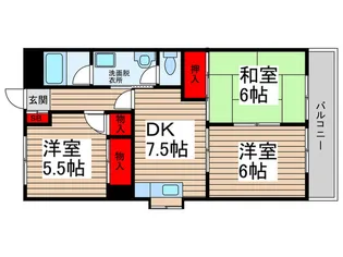 KMハセガワ【2階】の間取り