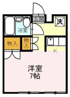 コーポジョイ【1階】の間取り