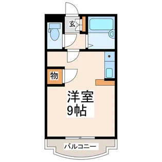 ジョイライフマンションA【1階】の間取り