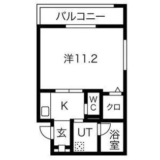 オラシオン大坪町【5階】の間取り