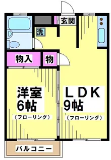 東京都調布市国領町4【マンション】の間取り