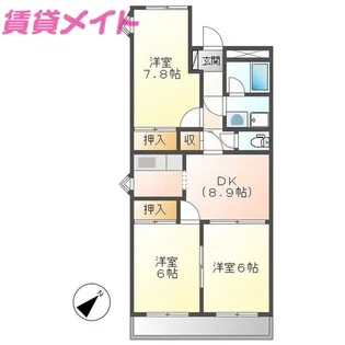 SummerWind【1階】の間取り