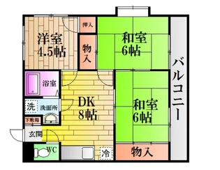 岡田ビル【3階】の間取り