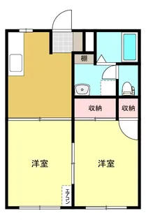 グランドハイツ立石II【1階】の間取り