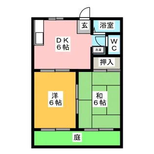 パルハウス【1階】の間取り