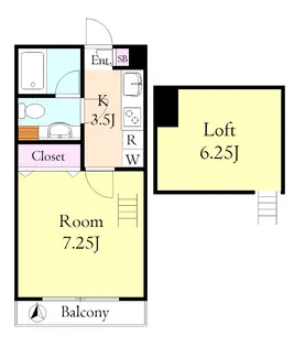 アウローラ【2階】の間取り