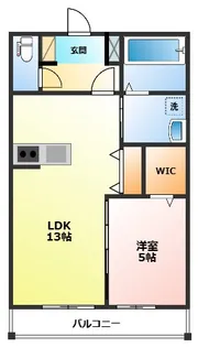 神奈川県小田原市堀之内【アパート】の間取り