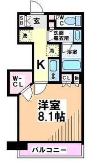 東京都渋谷区笹塚1【マンション】の間取り