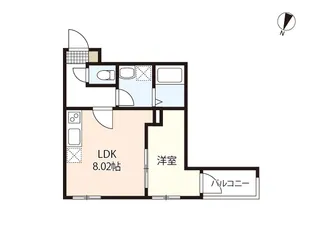 セブンプロート草津南【1階】の間取り