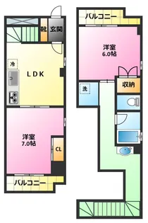 エストレリータ2の間取り