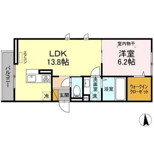 レインパレスSP【3階】の間取り