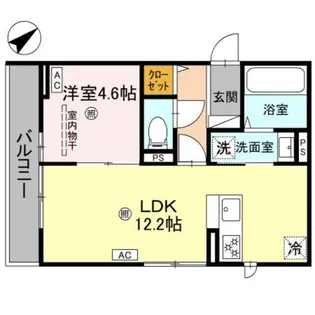 パサログランデ永代町【3階】の間取り