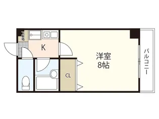 木野本ビル【1階】の間取り