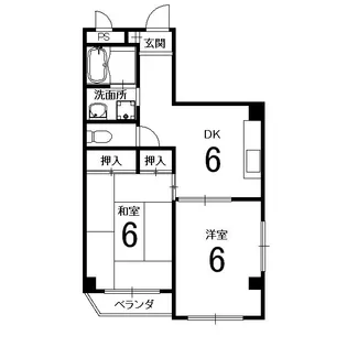エスペランザ西京極【3階】の間取り