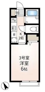神奈川県川崎市川崎区渡田1【マンション】の間取り