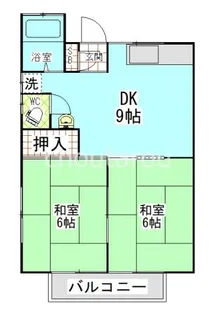 ハイムタキザワ【2階】の間取り