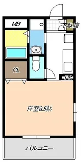 ベイコート【1階】の間取り