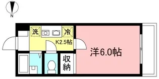 東京都世田谷区八幡山1【マンション】の間取り