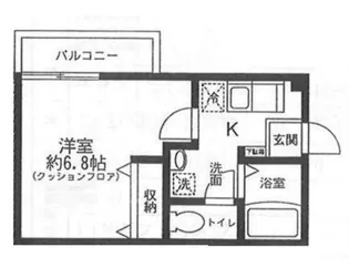 さくらハイツ【2階】の間取り