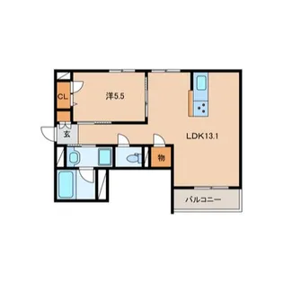 仮)豊島区南大塚1丁目計画【1階】の間取り