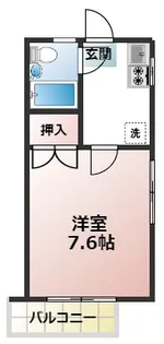 ハイツ高橋【2階】の間取り