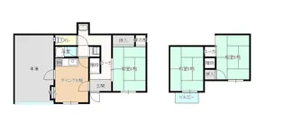 広島県福山市木之庄町3【一戸建】の間取り