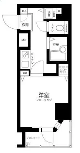 東京都中央区日本橋浜町3【マンション】の間取り
