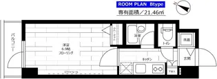 東京都渋谷区恵比寿西1【マンション】の間取り