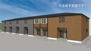 長野県佐久市中込【アパート】の外観