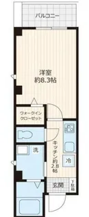 大一ビル【5階】の間取り