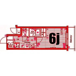 グランド・ガーラ横濱山下町【2階】の間取り