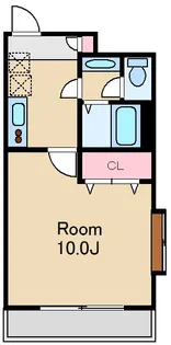 東京都杉並区和田3【マンション】の間取り