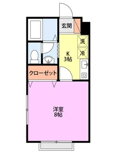 アーク神道寺【2階】の間取り
