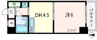サンロイヤル大宮【2階】の間取り