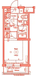 SYNEX YOKOHAMA-NEGISHI【2階】の間取り